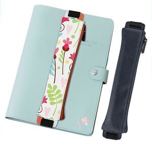 MoKo Pencil Case (2 Pack) PU Leather Pen Pencil Pouch Holder Stationery Zipper